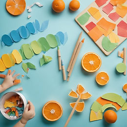 craft time in preschool or daycare. Bright fun and colorful using pastel blues, greens, an