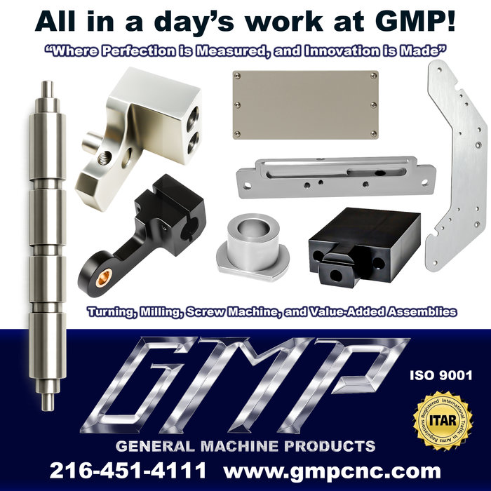 General Machine Products advertising creative