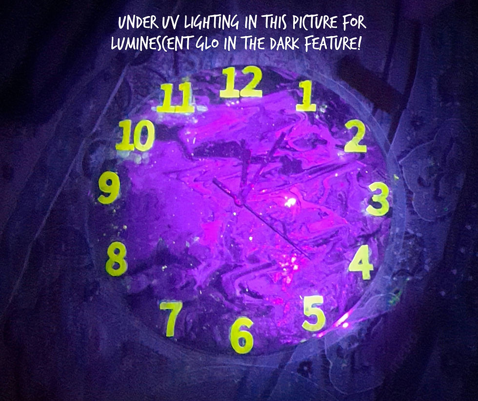 Thumbnail: Ocean Wave Luminescent Wall Clock