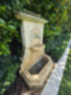 Water Feature near pool