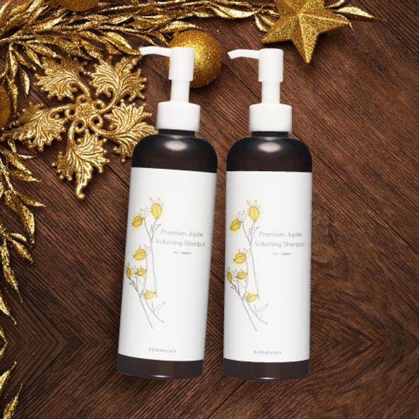 サンナチュラルズ プレミアムホホバボリューミングシャンプー 300ml×3