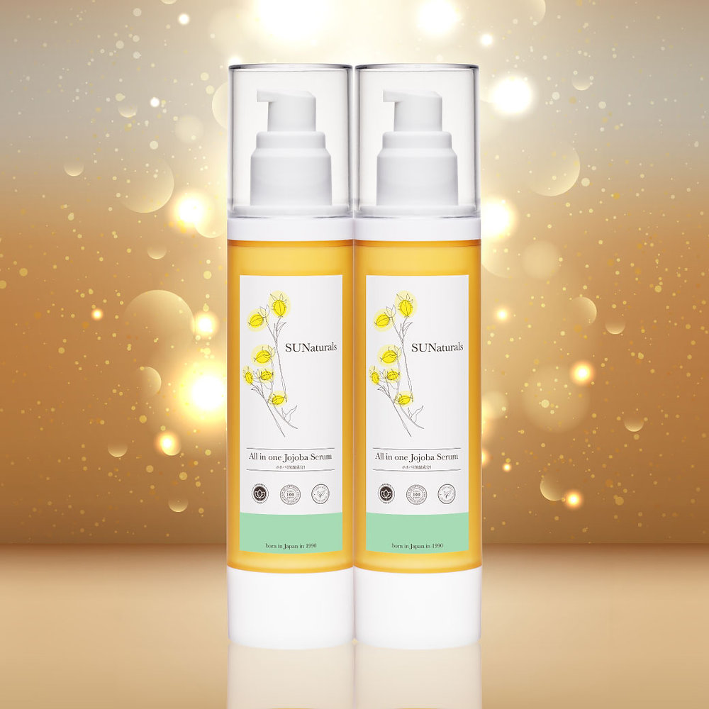 サンナチュラルズ オールインワン リッチセラム 美容液100g ホホバ