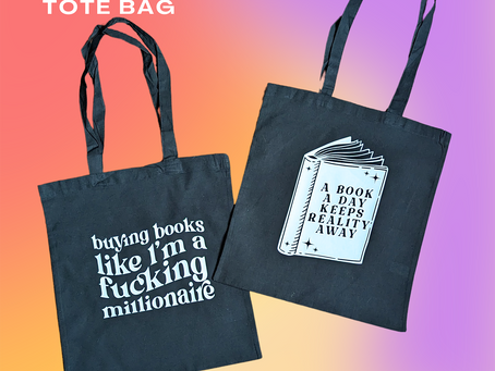Funny Sarcastic Tote Bag for BookTok Book Lover
