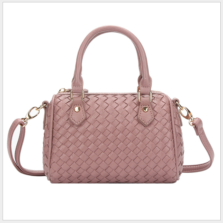 Thumbnail: BOSTON pillow-shaped dome bag, can be carried with a bag, gold steel.