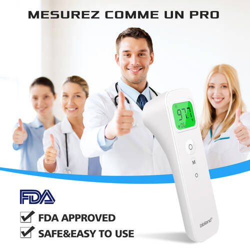 Thumbnail: Forehead thermometer Bioland E122 Bioland hospital thermometer