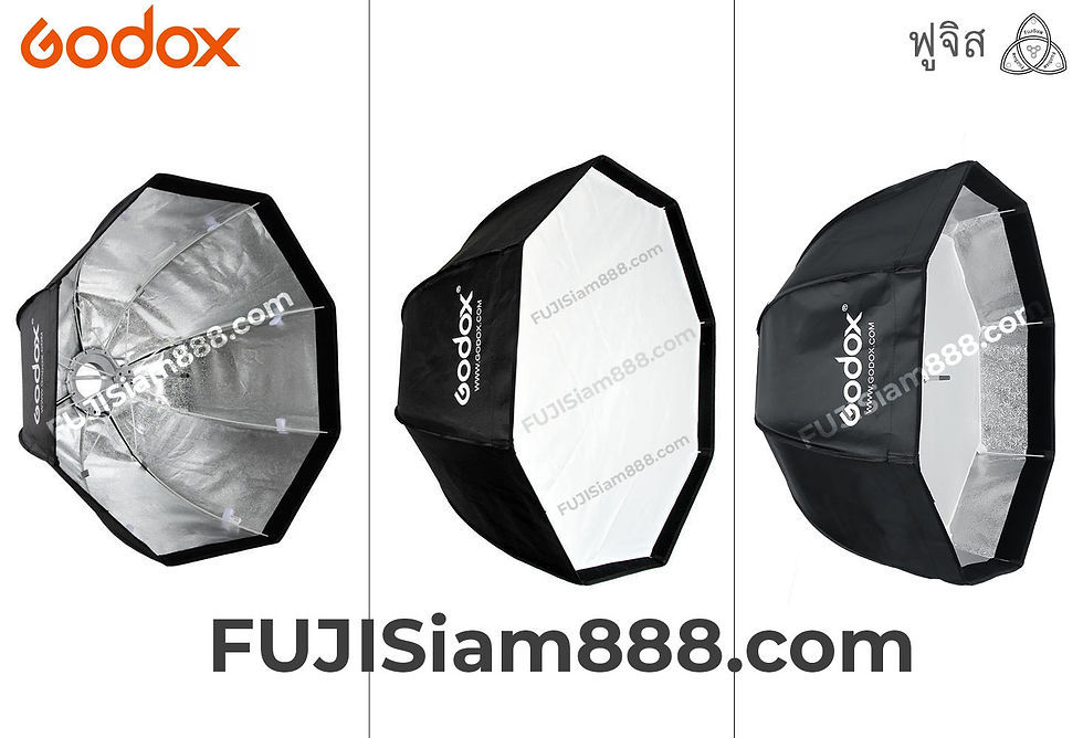 ภาพขนาดย่อ: Godox ซอฟบอคแปดเหลี่ยม SB-UE 80cm, 95cm, 120cm (3 ขนาด) เมาท์โบเว่น