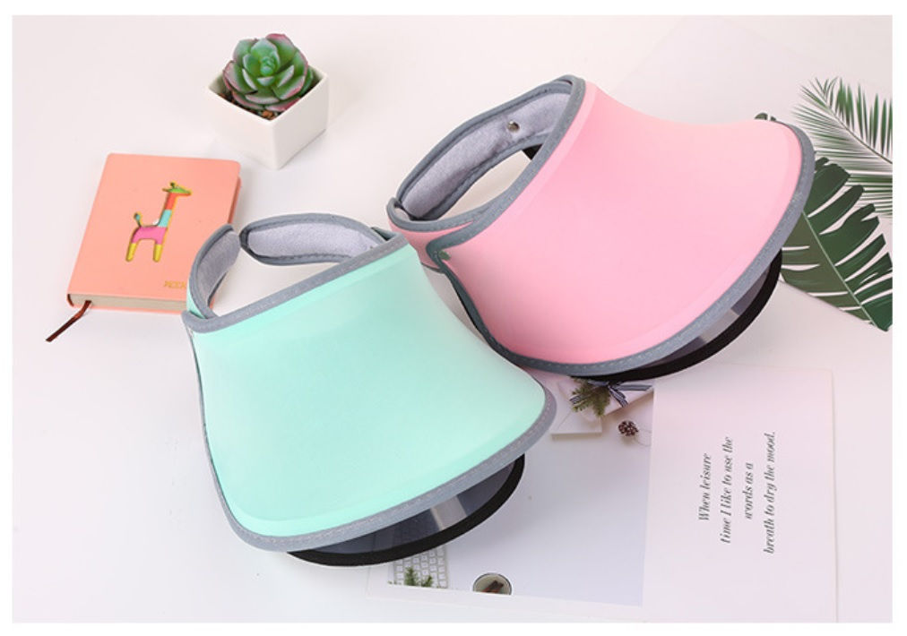 SPORTS UV Sun Protection Hat 2 Layers Korean Style Outdoor Hat Multicolor