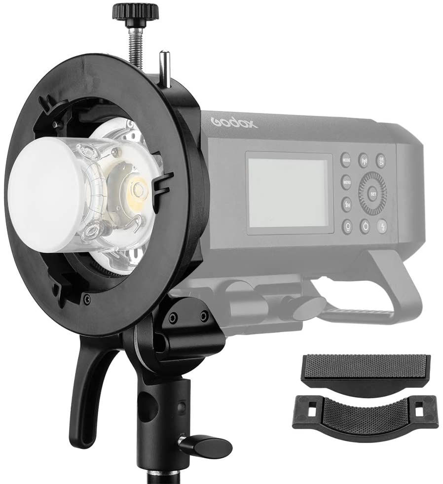 ภาพขนาดย่อ: โกดอกซ์ GODOX S2 Speedlite S-Type หัวแฟลช S2 ขายึดแฟลชหัวค้อน
