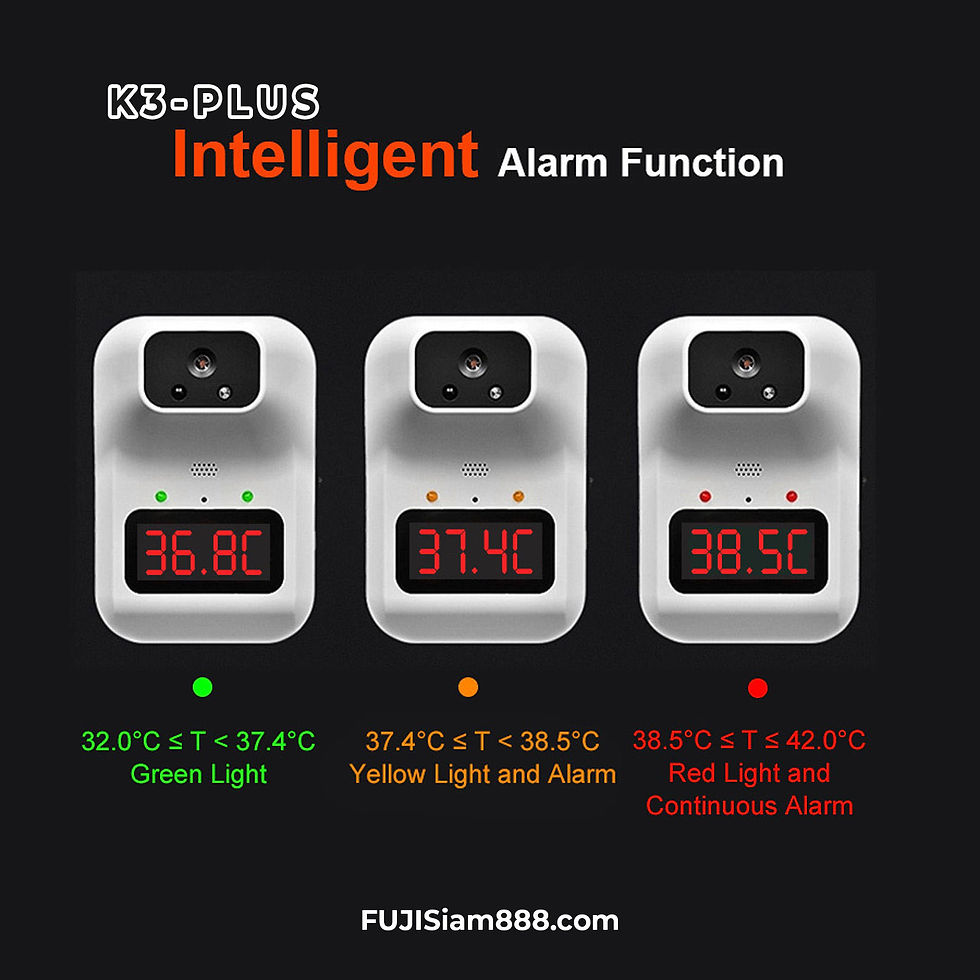 Thumbnail: K3Plus Digital Thermometer Floor Standing Non-Contact Infrared Thermometer