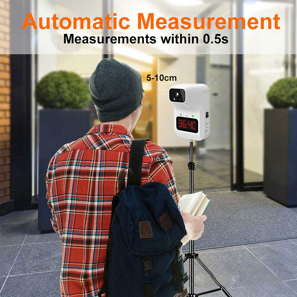 Thumbnail: K3Plus Digital Thermometer Floor Standing Non-Contact Infrared Thermometer