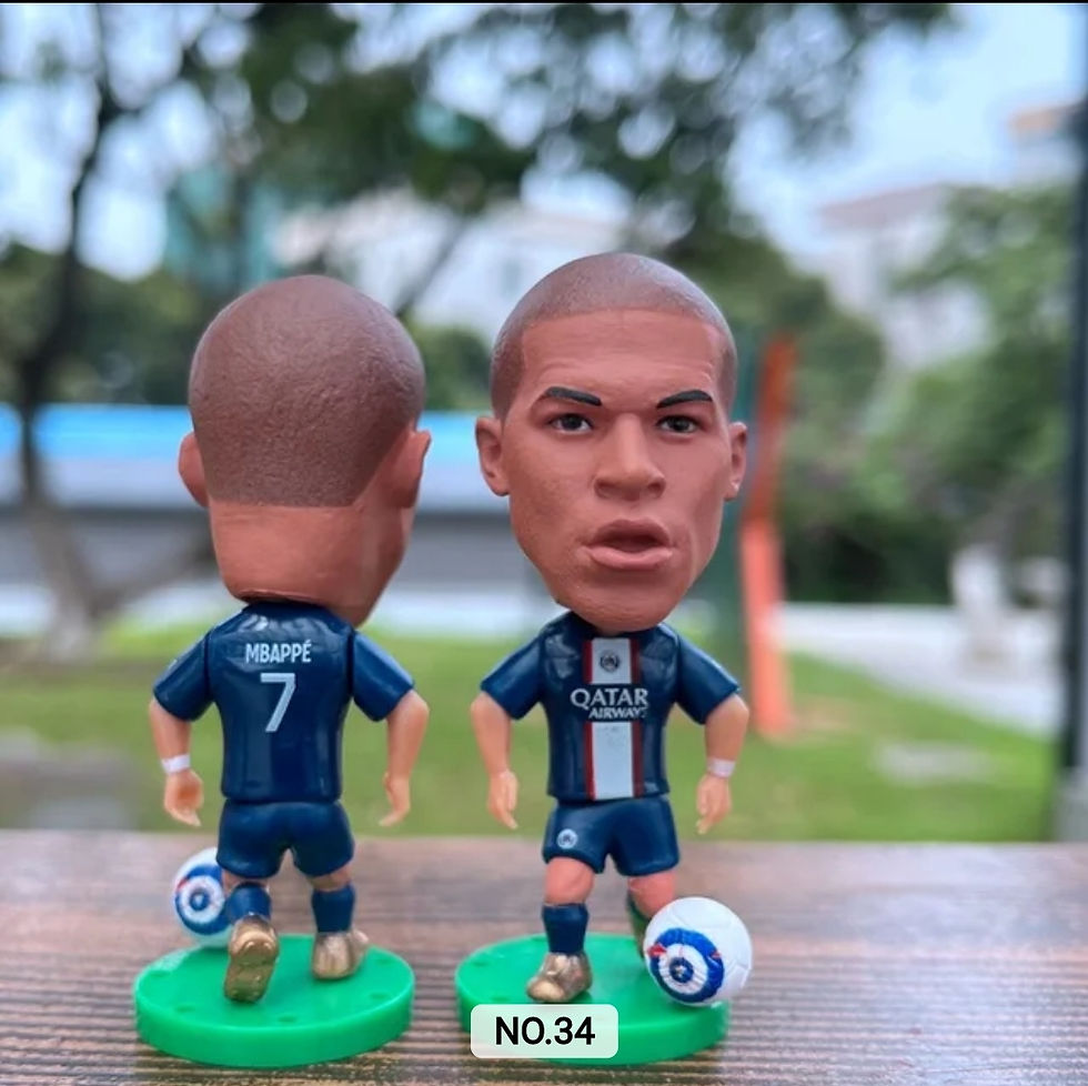 Thumbnail: Soccer Star Figurines Statues