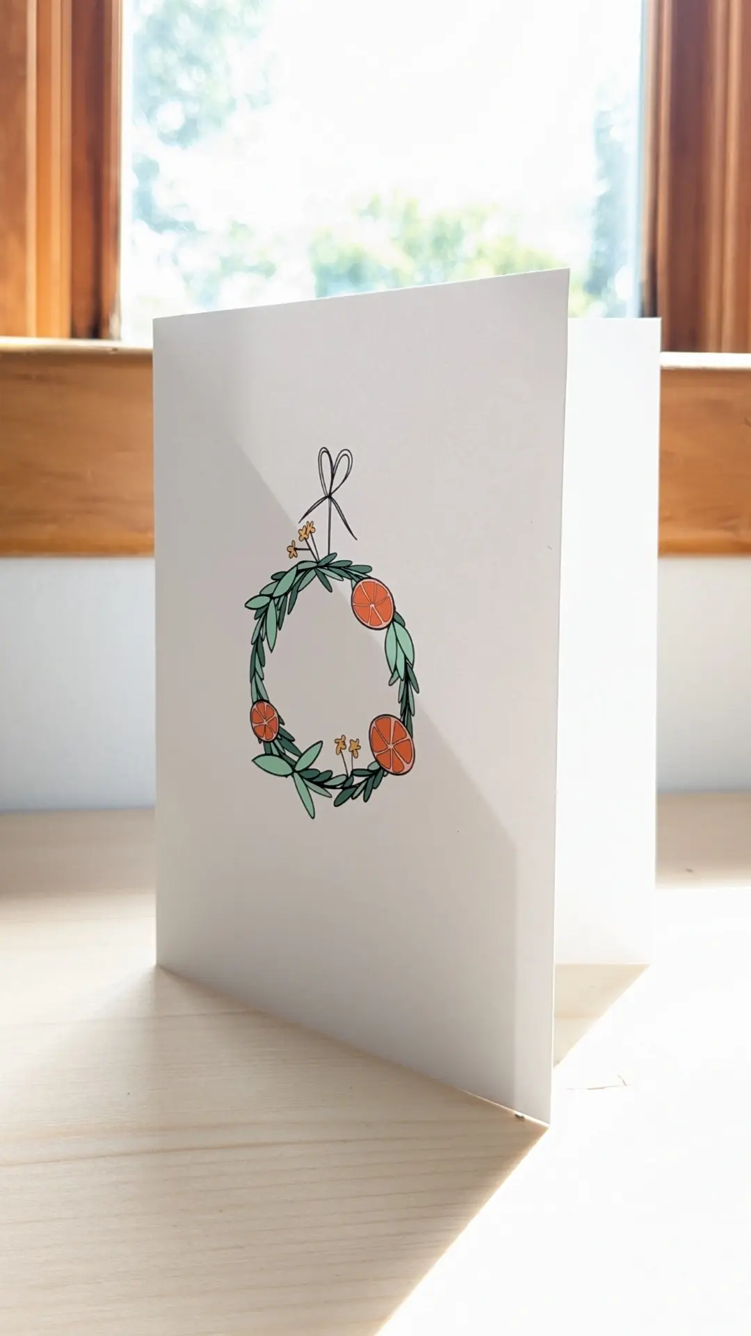 Carte des Fêtes - Couronne 