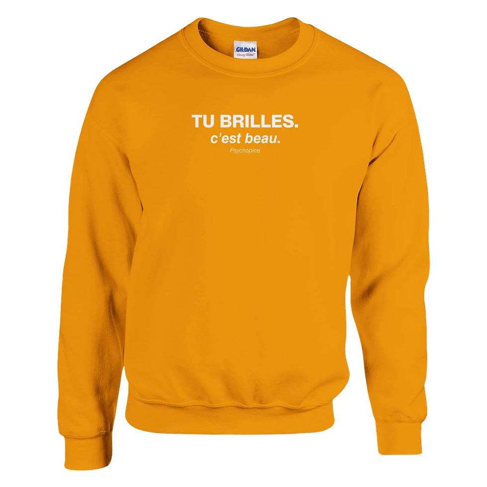 Miniature : Chandail Tu brilles. c'est beau.