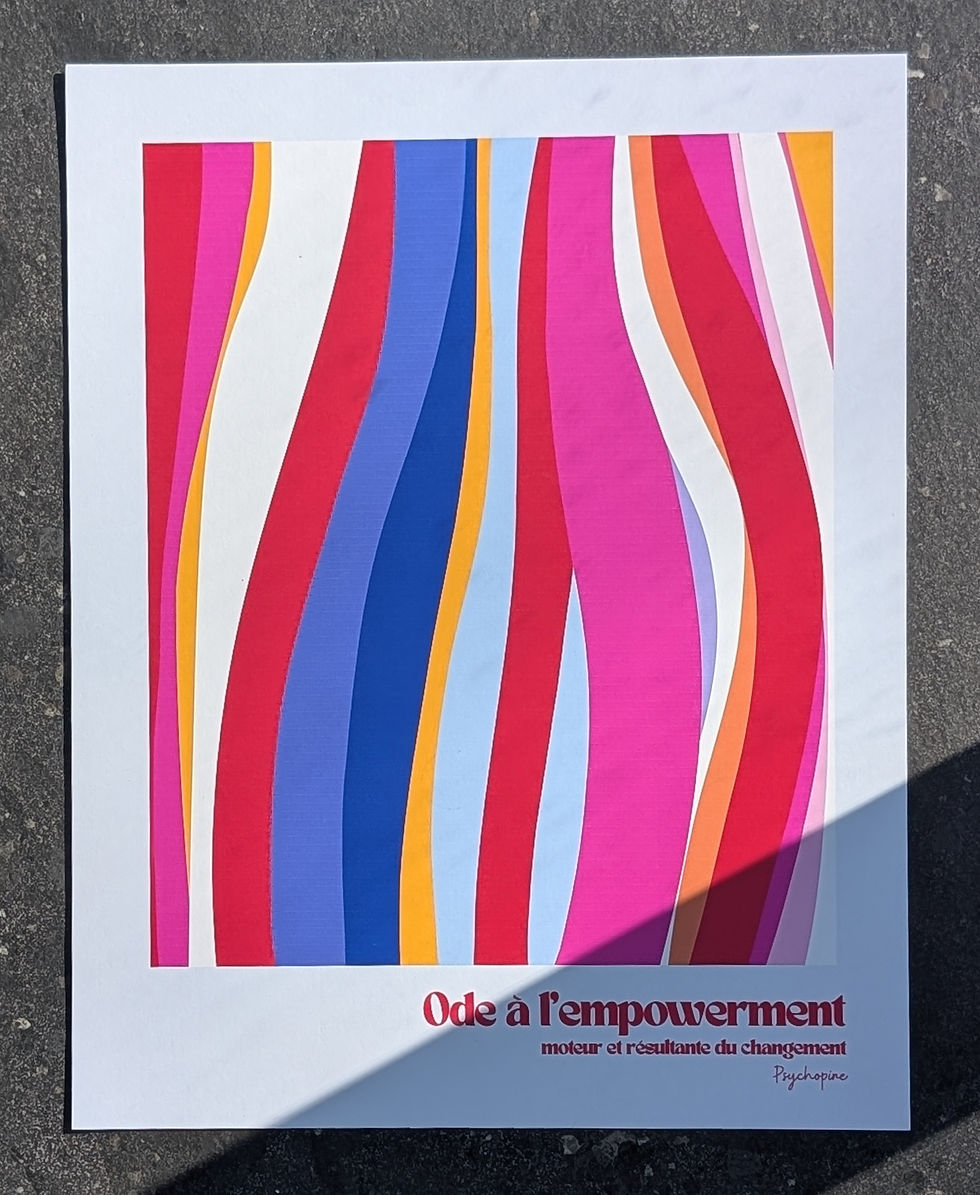 Miniature : Affiche illustrée originale – Ode à l'empowerment 