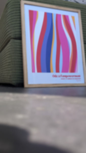 Affiche illustrée originale – Ode à l'empowerment 