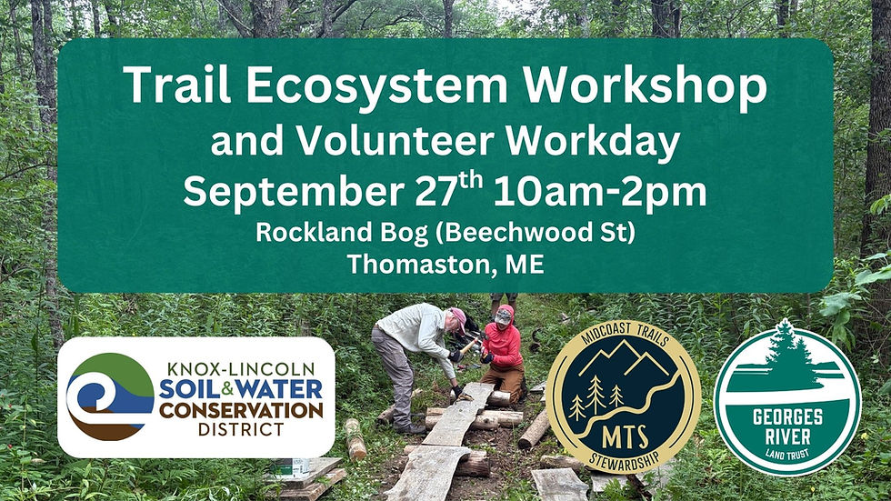 Trail Ecosystem Workshop & Volunteer Workday