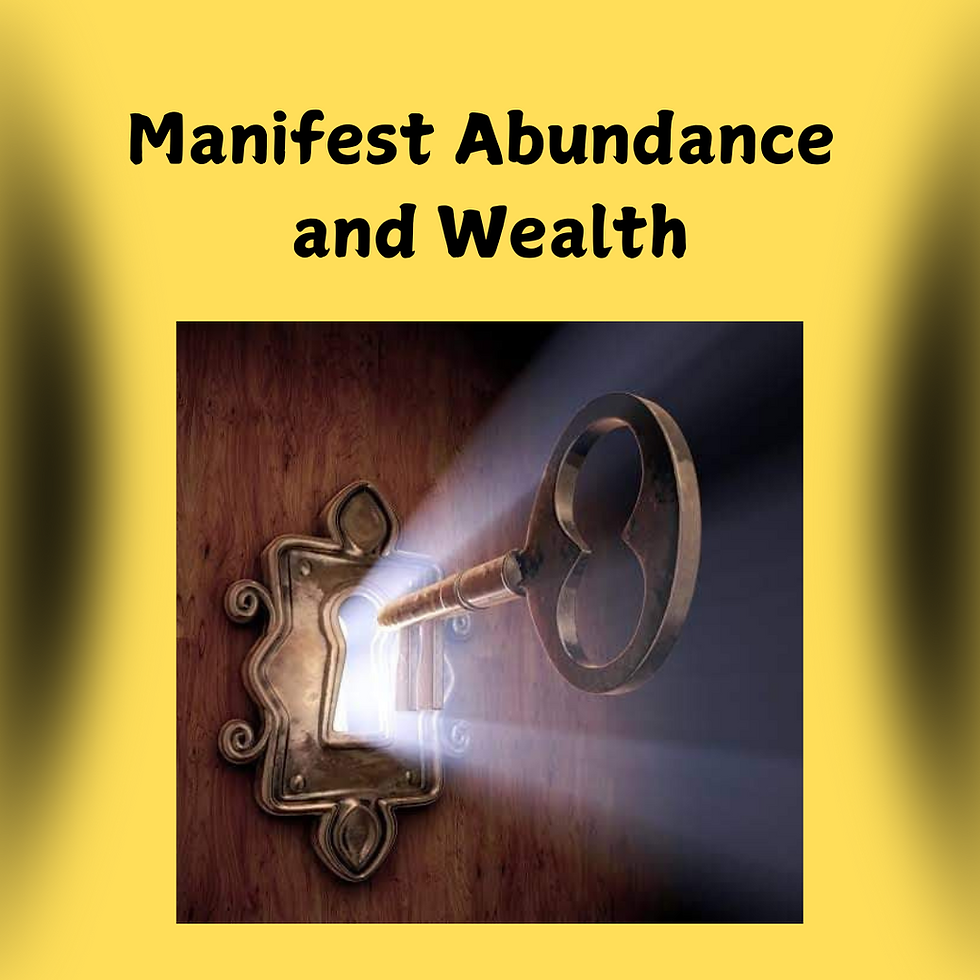 Manifest Abundance and Wealth Kit