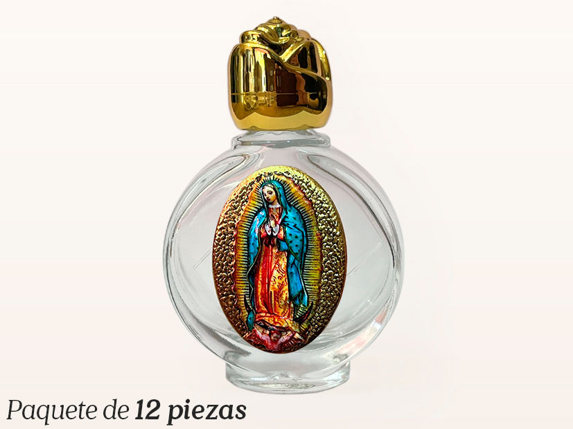 BOTELLA de VIDRIO Colores - 12 piezas