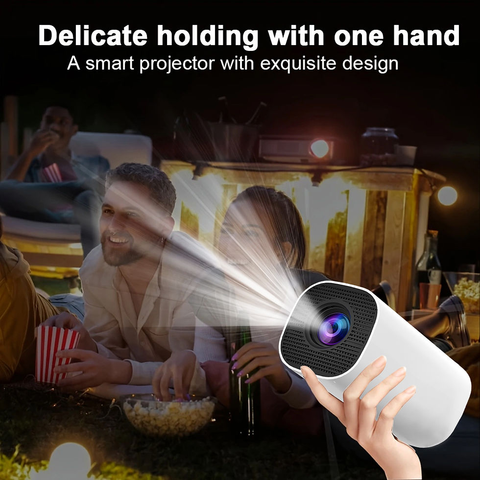 Miniatura: RotatePro 720 – 180° Rotation Portable Projector, Native 720P/4K Support