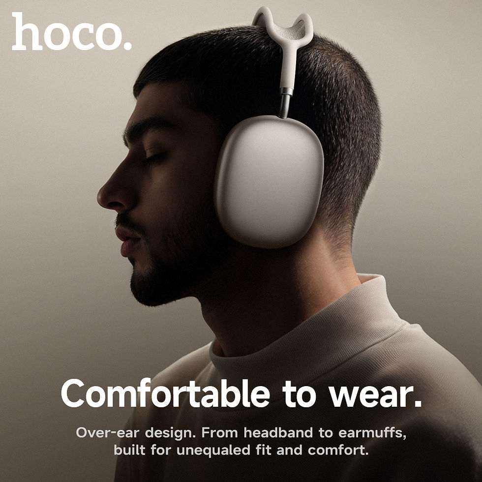 Miniatura: HOCO W65 Plus ANC Bluetooth Headphones