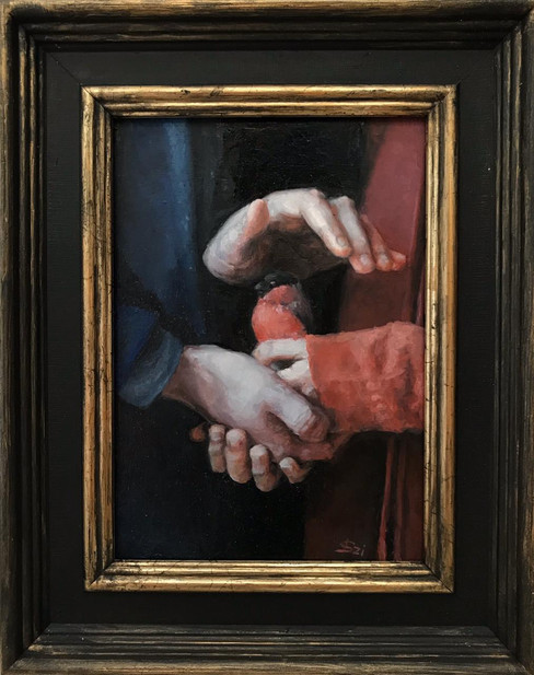 Olio su tela 13x17