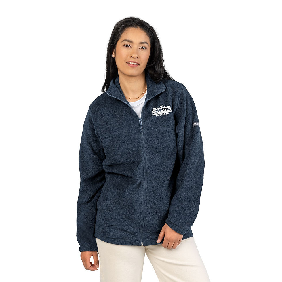 Thumbnail: Hell Creek Ranch & Cattle Unisex Columbia Fleece Jacket