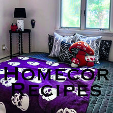 Armida Warrior | Homecho | Homecor Recipes | A bed with lots of pillows and bedding with the title 'Homecor Recipes'