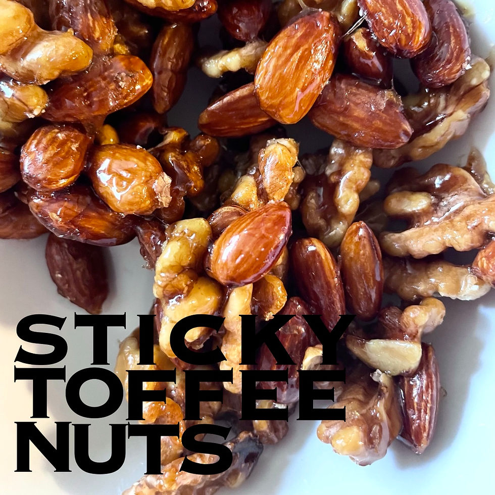 Armida Warrior | New | Kitchen | On The Menu | Sticky Toffee Nuts | Recipe