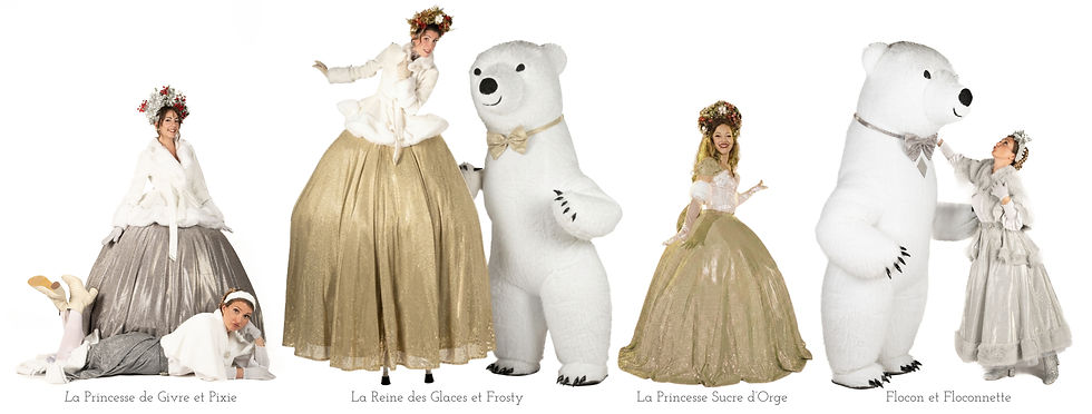 Pourquoi les mascottes géantes séduisent les enfants à Noël ?