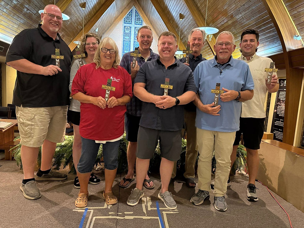 2025 Mission Trip Participants
