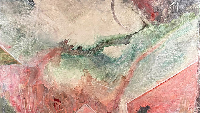 Acrylic on cardboard