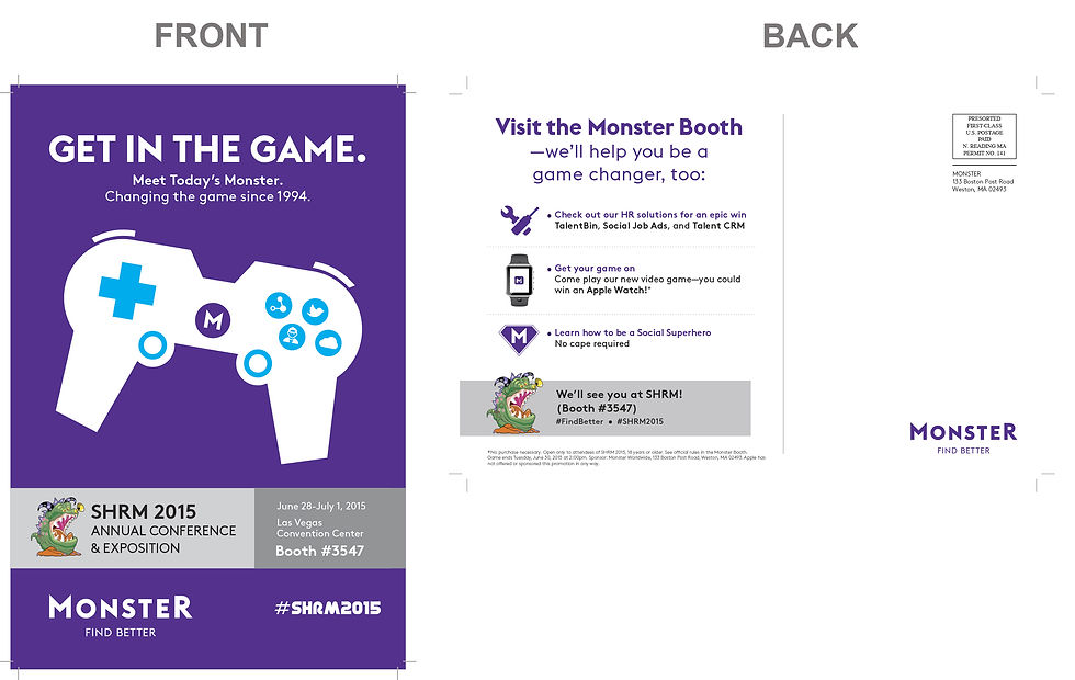 SHRM Booth - Postcard