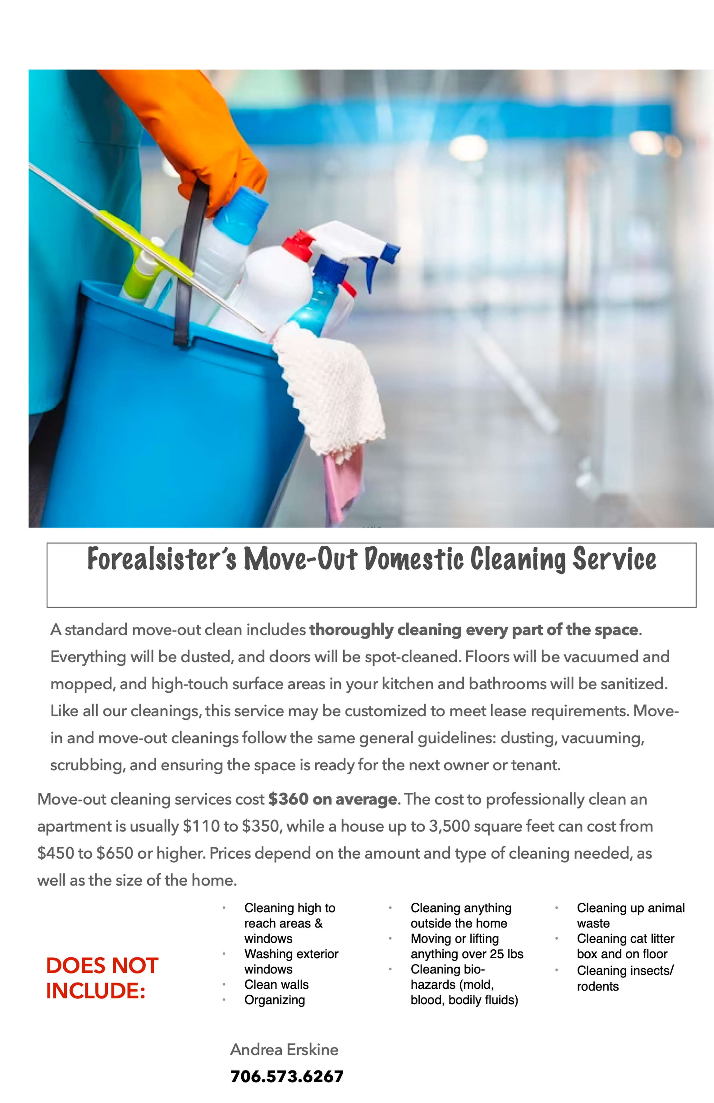 Forealsister's Cleaning Service Veteran Service Fort Moore, GA, USA
