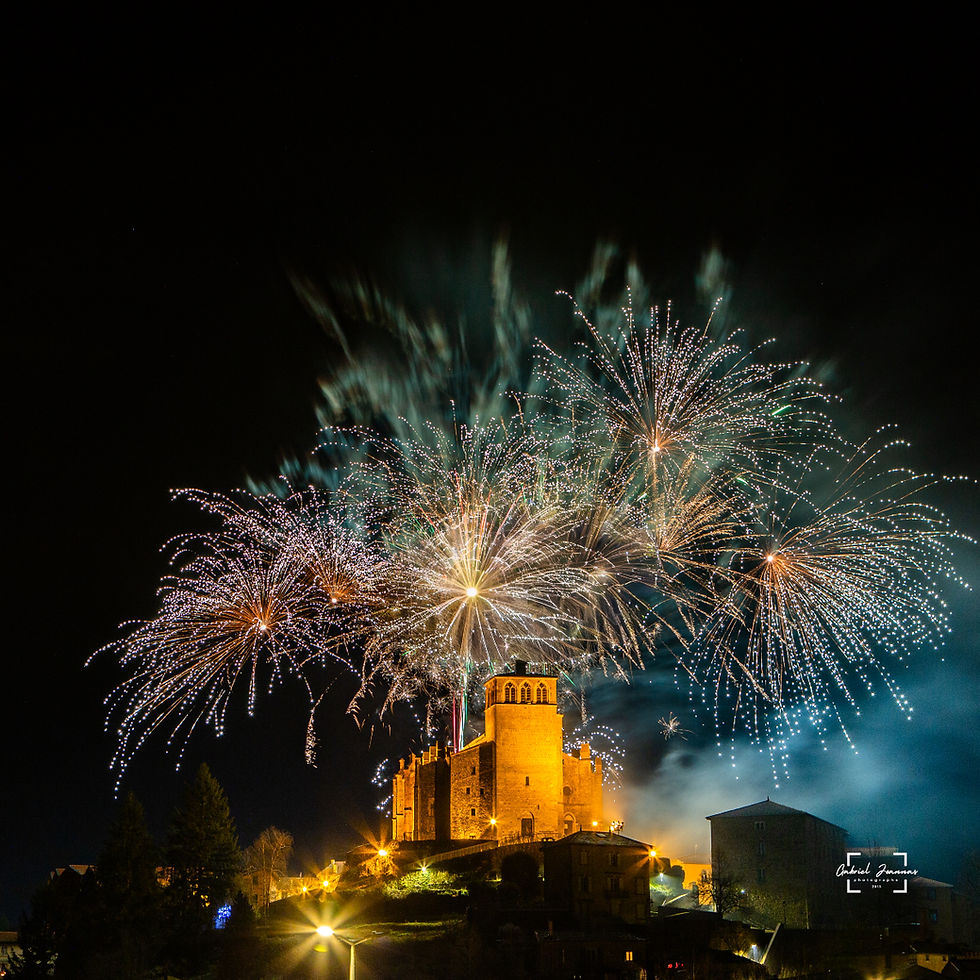 Feu d'artifice Saint Symphorien sur Coise