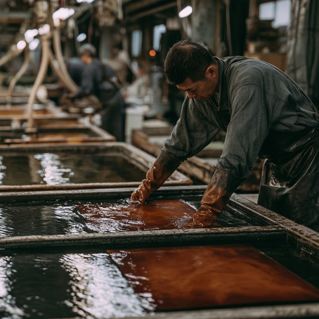 Japanese Tanneries and the Art of Vegetable Tanning