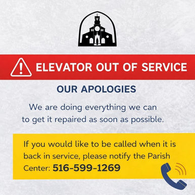 Elevator Remains Out of Service