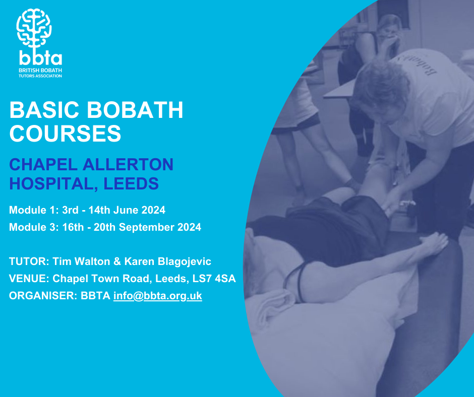 We are excited to announce a new Basic Bobath Course