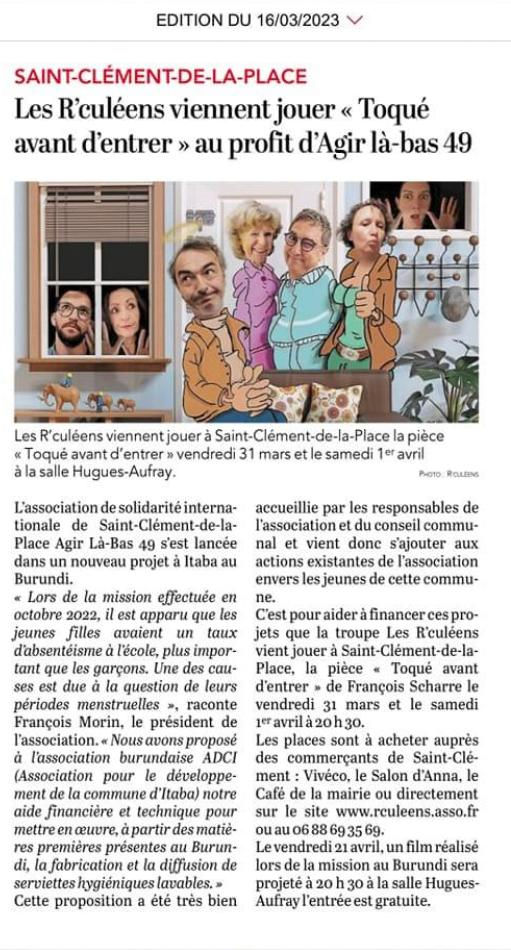 16 mars 2023