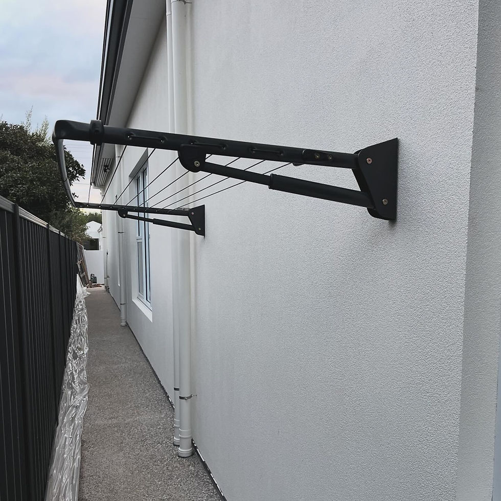 Clothesline Installed