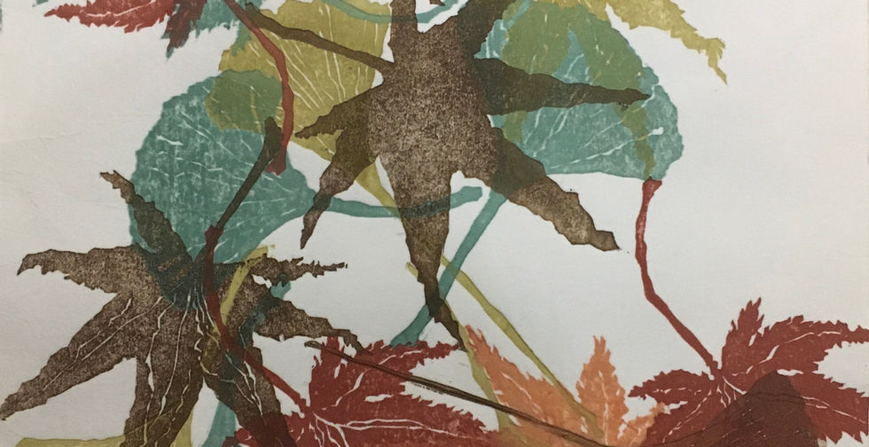 leaves print