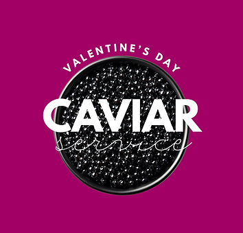 VALENTINE'S DAY CAVIAR SERVICE