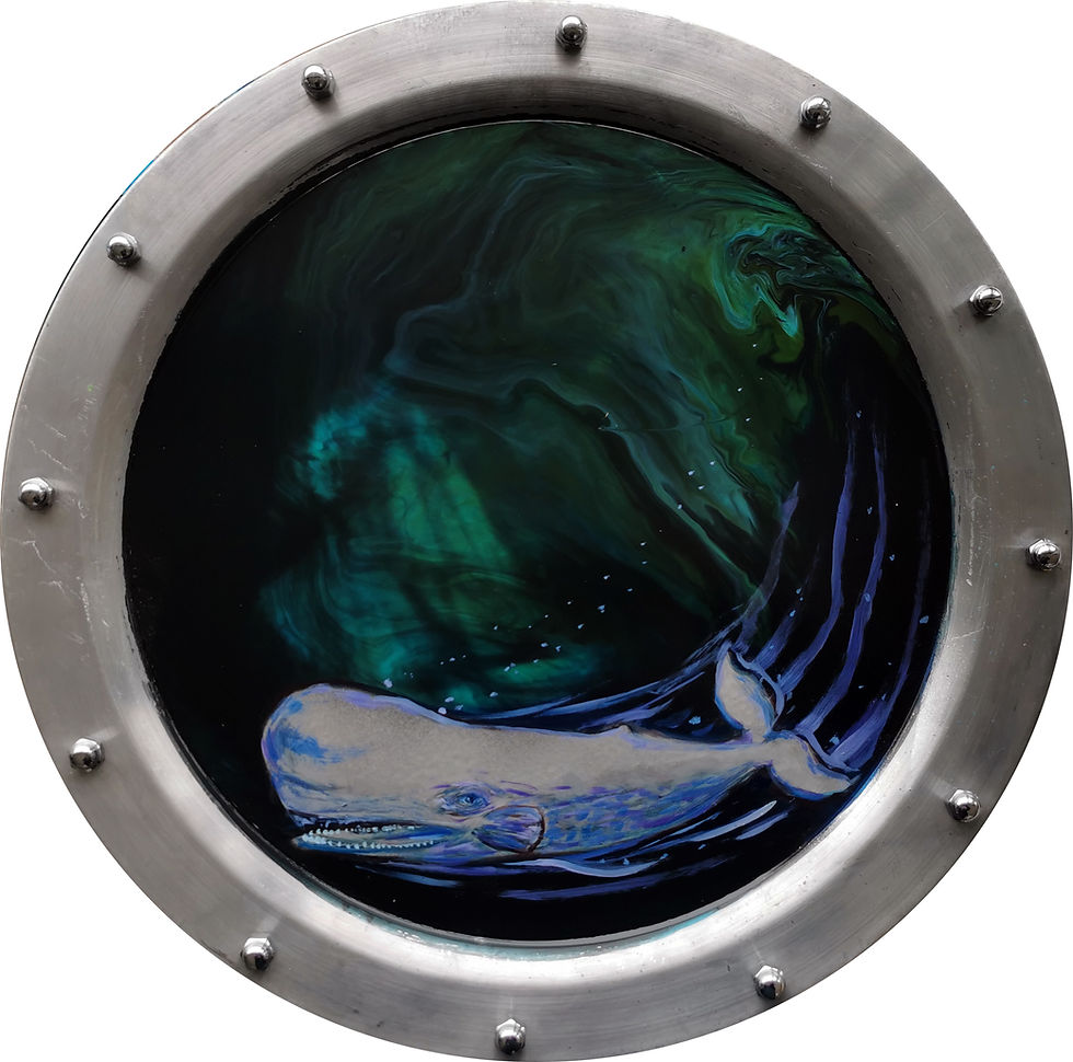 Cruzin the Depths - Sperm Whale Porthole