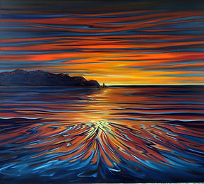 Sunrise Splendour, Curio Bay, Catlins 152x170cm $8700.jpg
