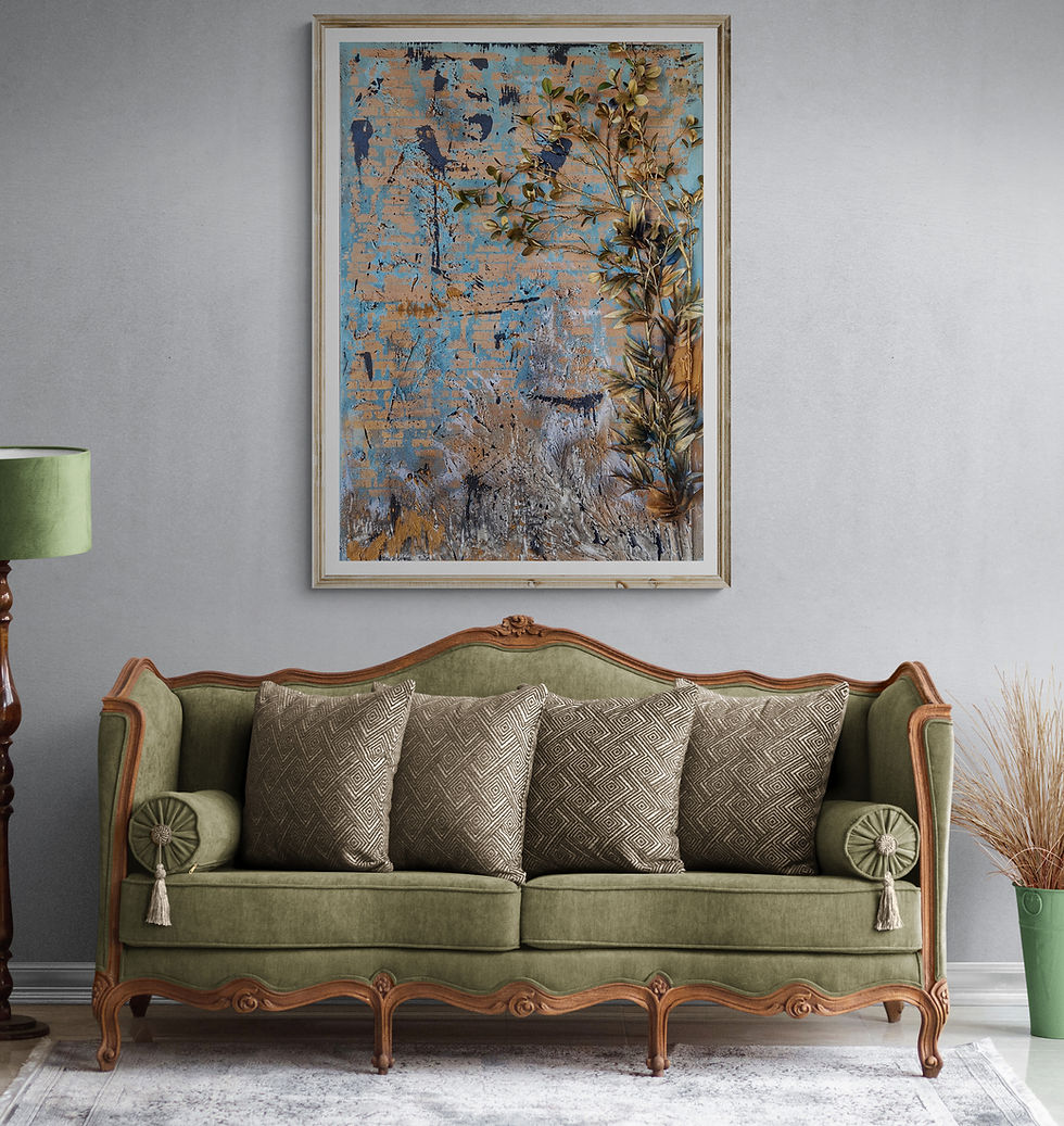 Thumbnail: Climbing Ivy Abstract Artwork