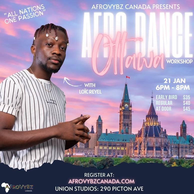 Loic Reyel Ottawa Afro Dance Workshop with LOIC REYEL (3) | Afrovybz Canada