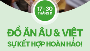 European Cuisine Week from November 17-30, 2022 at WinMart stores in Hanoi