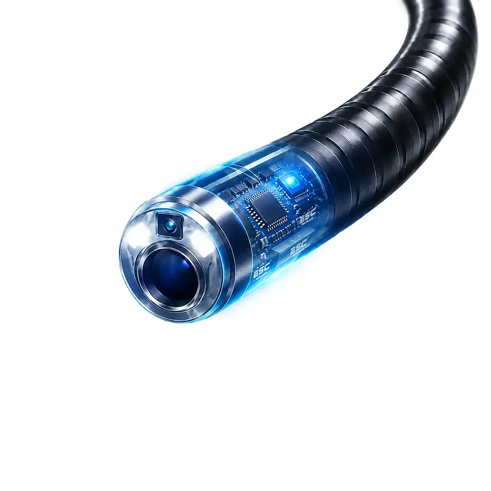 Miniature : chip-on-tip HD Single-Use Flexible Ureteroscope