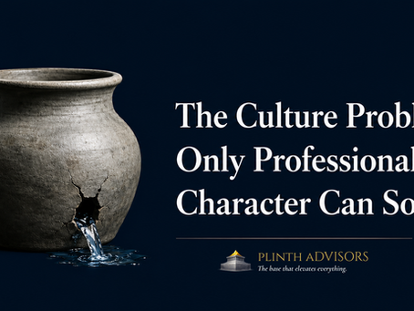 The Culture Problem Only Professional Character Development Can Solve