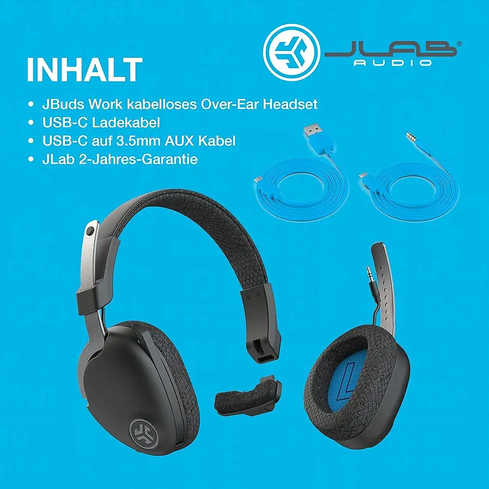 Thumbnail: JLab JBuds Work Wireless Headset 