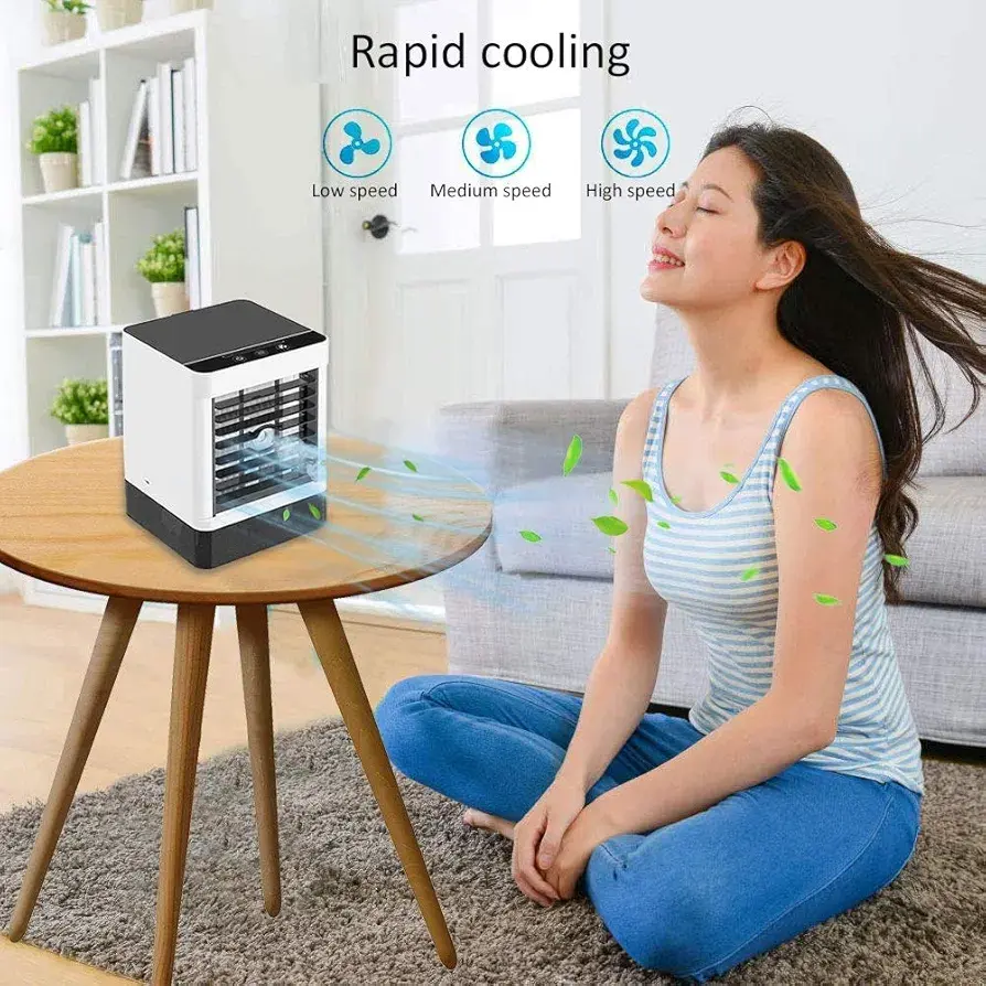 الصورة المصغرة: Mobile Air Conditioner, Personal Air Conditioner, 4-in-1 Air Cooler